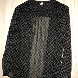 Button Up Business Blouse